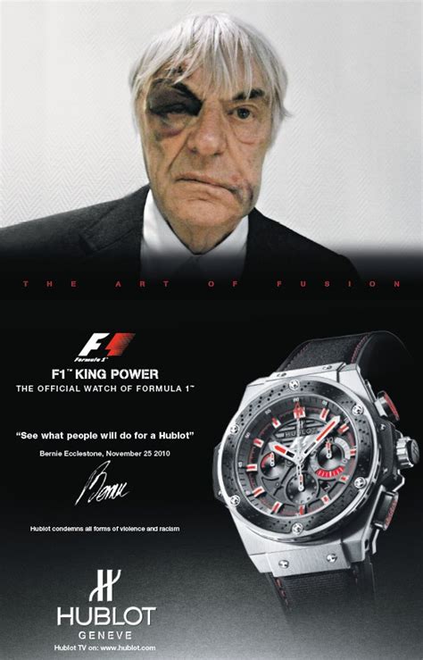 hublot bernie ecclestone watch|Hublot black eyed watch.